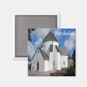 zDK004 BORNHOLM Dänemark - Kühlschrank Magnet (Vorderseite/Rückseite)