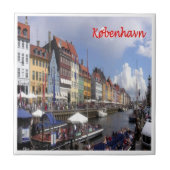 zDK005 Kopenhagen Dänemark, Fliese (Vorderseite)