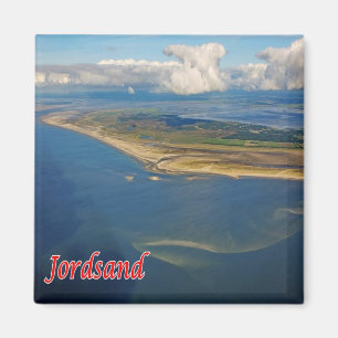 zDK007 JORDSAND Friesland Dänemark, Kühlschrank Magnet