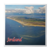 zDK007 JORDSAND Frisian Islands Dänemark, Fliese (Vorderseite)