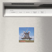 zDK008 FANO LIGHTHOUSE Frisian Islands, Kühlschran Magnet (In Situ (Geschirrspüler))