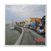 zDK011 FANO Seafront Frisian Islands, Dänemark, Fliese (Vorderseite)