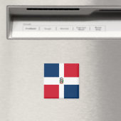 zDO001 DOMINIKANISCHE REPUBLIK, Fahne, Amerika, Kü Magnet (In Situ (Geschirrspüler))