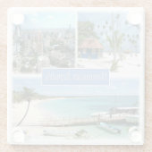 zDO005 DOMINIKANISCHE REPUBLIK, Glasuntersetzer (Rückseite)