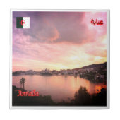 zDZ005 ANNABA, Algerien, Fliese (Vorderseite)