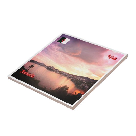 zDZ005 ANNABA, Algerien, Fliese (Seite)