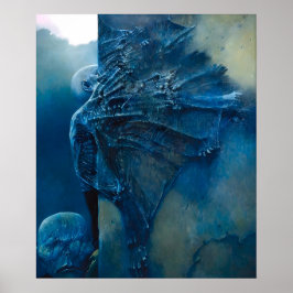 Zdzislaw Beksinski art Poster