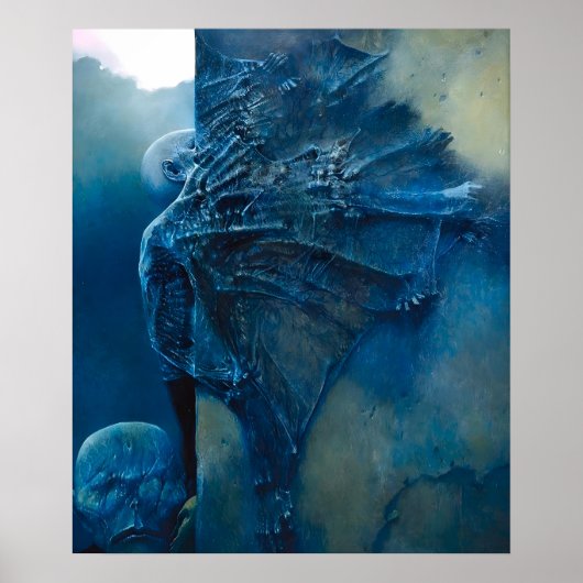 Zdzislaw Beksinski art Poster (Vorne)