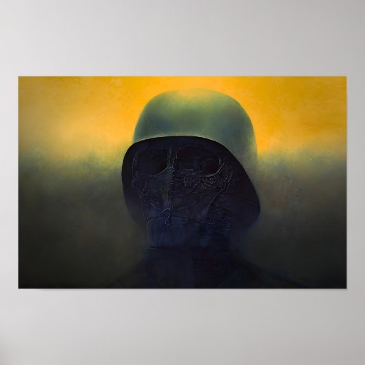 Zdzislaw Beksinski art style Poster (Vorne)