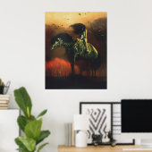 Zdzislaw Beksinski art style Poster (Heimbüro)