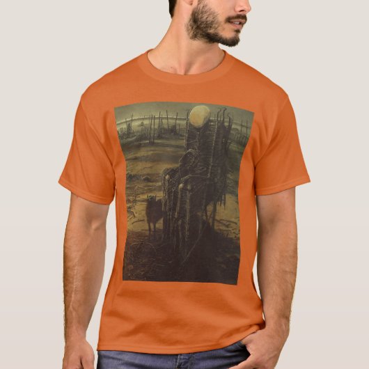 Zdzislaw Beksinski girl retro T-Shirt (Vorderseite)