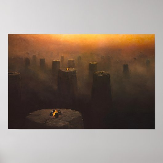 Zdzislaw Beksinski Kunst Poster (Vorne)