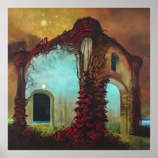 Zdzislaw Beksinski Kunst Poster (Vorne)