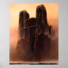 Zdzislaw Beksinski Kunstmalerei Poster