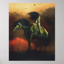 Zdzislaw-Beksinski-Kunststil Poster