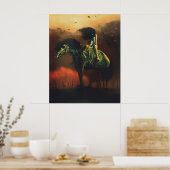 Zdzislaw-Beksinski-Kunststil Poster (Küche)