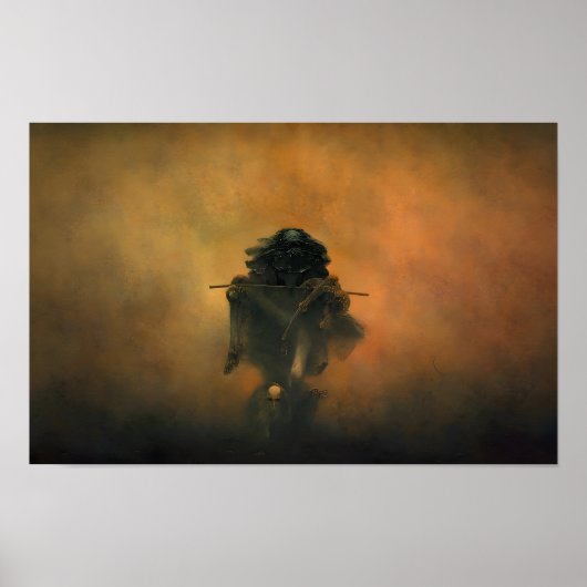 Zdzislaw Beksinski Malerei Poster (Vorne)