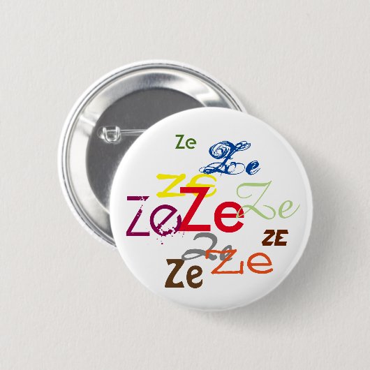 Ze oder benutzerdefinierte Pronomen überall Button (Vorne & Hinten)