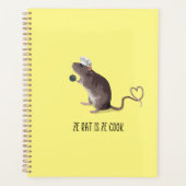 Ze Rat ist Ze Cook - Ratatouille Inspiriert Planer (Vorderseite)