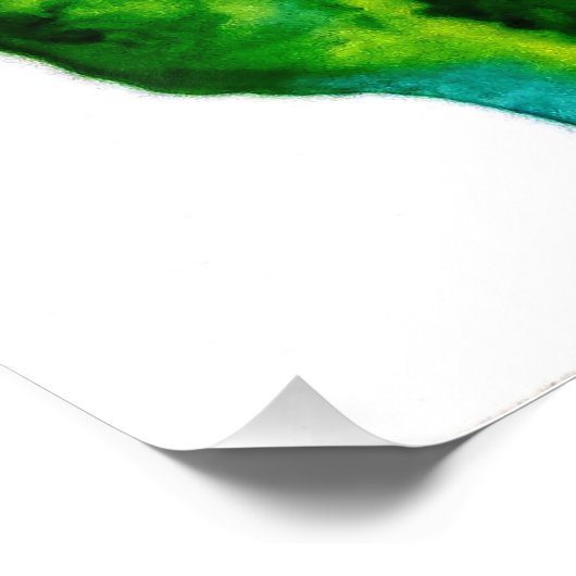 Zea mays fotodruck (Ecke)