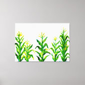 Zea mays leinwanddruck (Vorderseite)