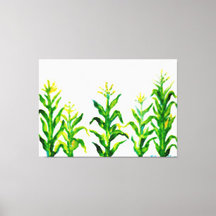 Zea mays leinwanddruck