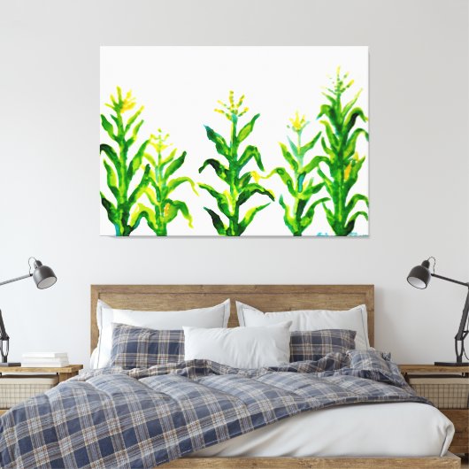 Zea mays leinwanddruck (Insitu (Schlafzimmer))