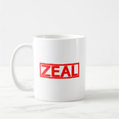 Zeal-Briefmarke Kaffeetasse (Links)