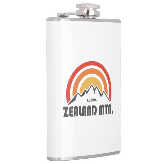 Zealand Mountain New Hampshire Flachmann (Rechts)