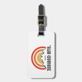 Zealand Mountain New Hampshire Gepäckanhänger (Vorderseite vertikal)