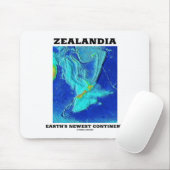 Zealandia Erdenneuster Kontinent Mousepad (Mit Mouse)