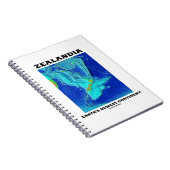 Zealandia Erdenneuster Kontinent Notizblock (Rechte Seite)