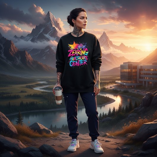Zearing Healthcare Graffiti Sweatshirt