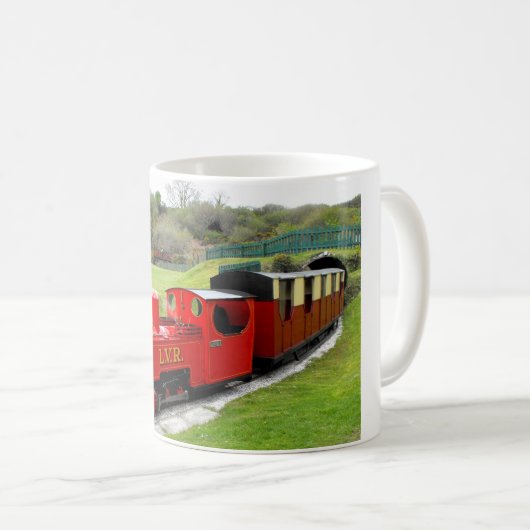 Zebedee Dampfzug Kaffeetasse (VorderseiteRechts)