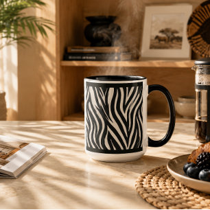 "ZEBRA" - 11 OZ. KAFFEETASSE