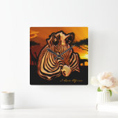 Zebra 1,2 und 2A Uhr (Zuhause)