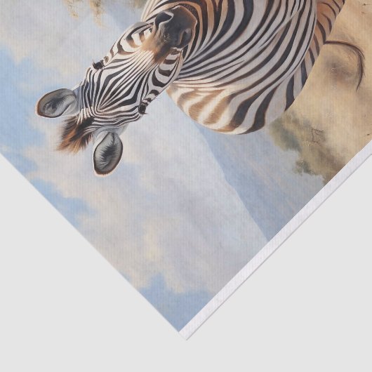 Zebra 1 Decoupage Paper Seidenpapier (Ausschnitt)