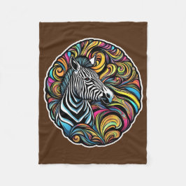 Zebra 1 fleecedecke