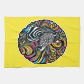 Zebra 1 geschirrtuch (Horizontal)