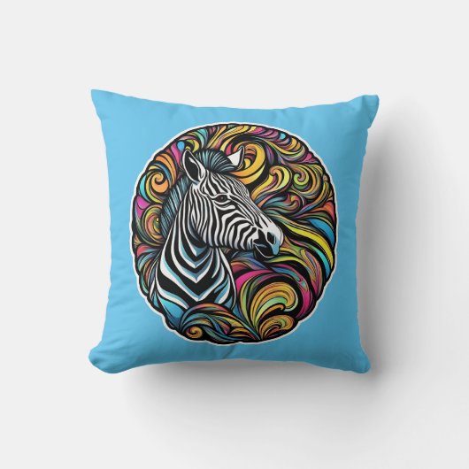 Zebra 1 kissen (Vorderseite)