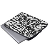 Zebra 1 laptopschutzhülle (Vorne Knopf)