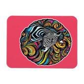 Zebra 1 magnet (Horizontal)