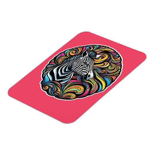 Zebra 1 magnet (Linke Seite)