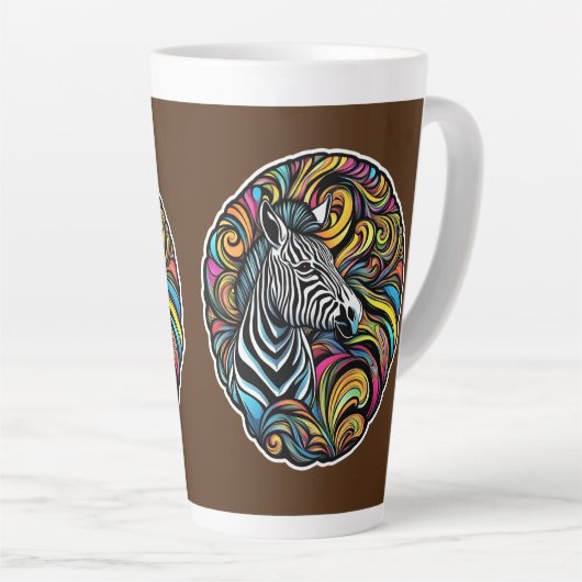 Zebra 1 milchtasse (Rechte Ecke)