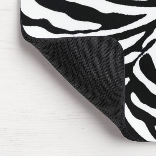 Zebra 1 mousepad (Ecke)
