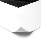 Zebra #1 poster (Ecke)