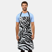 Zebra 1 schürze (Getragen)