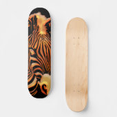 Zebra 1 Skateboard (Vorderseite)