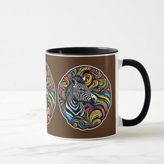 Zebra 1 tasse (Rechts)