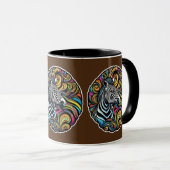 Zebra 1 tasse (VorderseiteRechts)